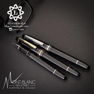 روان نویس لاکچری  MONT BLANC  مدل MEISTERSTUCK SOLITAIRE DOUE STAINLESS STEEL CLASSIQUE ROLLERBALL کد 17000131