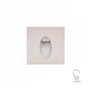 چراغ LED دکوراتیو توکار مربع 2 وات ای دی سی
