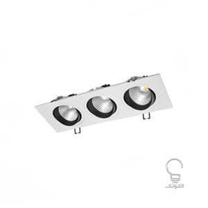 چراغ COB قابل تنظیم 27 وات بدنه آلومینیومی ان وی سی