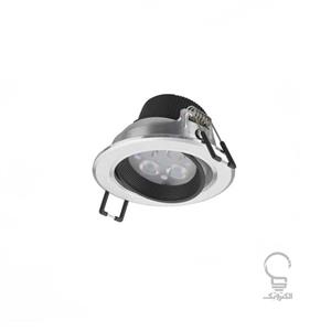 چراغ LED قابل تنظیم لنزدار 9 وات ان وی سی