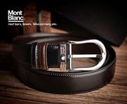 کمربند چرم (لاکچری) MONT BLANC کد 1407