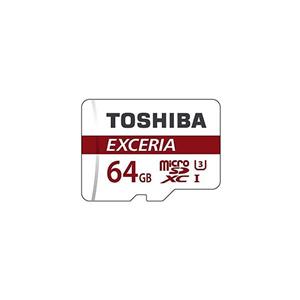 رم میکرو اس دی Toshiba Class 10 64 GB 64GB EXCERIA THN-M302R0640EA MICROSD C10,UHS-3 MEMORY 