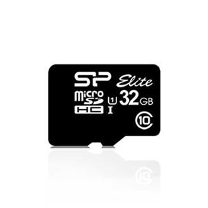 کارت حافظه microSDHC سیلیکون پاور مدل Elite کلاس ۱۰ استاندارد UHS I U1 سرعت ۸۵MBps ظرفیت ۳۲ گیگابایت Silicon Power MicroSDHC 85MB Class 10 Memory Card Without Adapter 32GB 