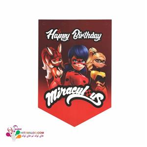 ریسه تم تولد دختر کفشدوزکی