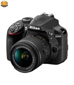 دوربین عکاسی دیجیتال نیکون مدل D3400 با لنز 18-55mm VR Nikon D3400 18-55mm VR Lens Kit Digital Camera