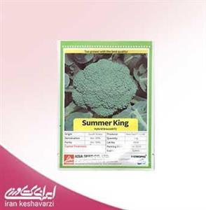 فروش بذر بروکلی هیبرید Summer King F1 محصول شرکت آسیاسید کره جنوبی 