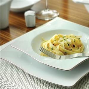 سرویس غذاخوری 30 پارچه چینی زرین ایران سری آسترو مدل White درجه عالی Zarin Iran Astro White 30 Pieces Dinnerware Set Top Grade