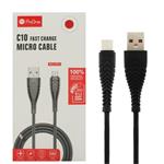 کابل تبدیل USB به microUSB پرووان مدل C10 طول 1 متر