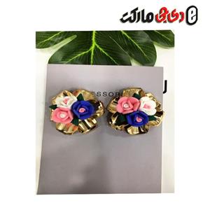 گوشواره طرح گل زارا