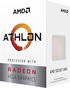 پردازنده 3.5 گیگاهرتز AMD مدل Athlon 3000G پردازنده مرکزی ای ام دی سری Athlon مدل 3000G