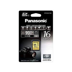 Panasonic RP-SDUC16G Class 10 UHS-I U3 90MBps 633X SDHC - 16GB 