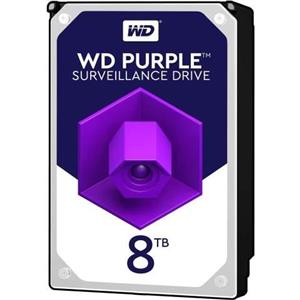 هارددیسک اینترنال وسترن دیجیتال Purple ظرفیت ۸ ترابایت Western Digital Surveillance Hard Drive 8TB 