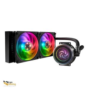 کولر مایع کولرمستر MasterLiquid ML240P Mirage RGB CPU Cooler: Master 