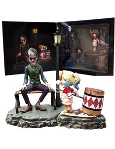 اکشن فیگور جوکر و هارلی کویین جوخه انتحار مدل ۲۰۱۸ joker and harley quinn