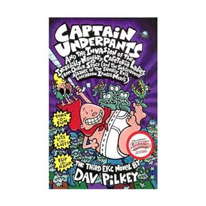 کتاب Captain Underpants and the Invasion of the Incredibly Naughty Cafeteria Ladies from Outer Space and the Subsequent Assault