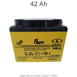 باتری 42 آمپر ساعت برند صبا باتری سری VRLA