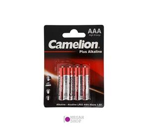 باتری نیم قلم آلکالاین کملیون Camelion Plus Alkaline AAA High Energy 