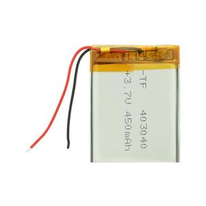 باتری 3.7 ولت پی نت ظرفیت 450 میلی آمپر ساعت