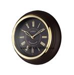 ساعت دیواری لوتوس فلزی مشکی طلایی کد AUSTIN M-4006