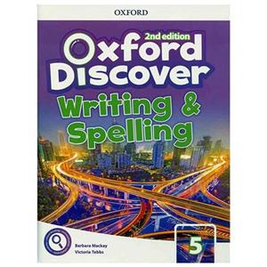 کتاب آکسفورد دیس کاور 5 ویرایش دوم Oxford Discover 5 2nd - SB+WB+DVD oxford-discover-writing-and-spelling-5