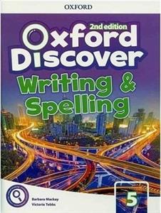 کتاب آکسفورد دیس کاور 5 ویرایش دوم Oxford Discover 5 2nd - SB+WB+DVD oxford-discover-writing-and-spelling-5