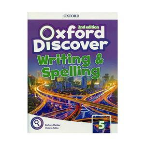 کتاب آکسفورد دیس کاور 5 ویرایش دوم Oxford Discover 5 2nd - SB+WB+DVD oxford-discover-writing-and-spelling-5