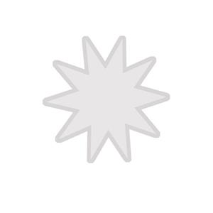 قالب سیلیکونی ستاره ۱۰ پر