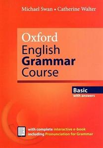 کتاب زبان آکسفورد گرامر کورس بیسیک آپدیت ادیشن Oxford English Grammar Course Basic Updated Edition oxford-english-grammar-course-basic