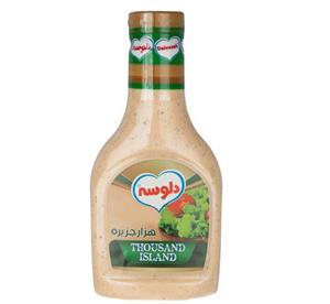 سس هزار جزیره دلوسه - 480 گرم Delveseh Thousand Island Sauce - 480 gr