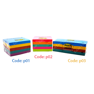 کاغذ یادداشت چسب دار پست ایت کد Code 654-5UC - بسته 100 عددی Post-it Sticky Notes Code 654-5UC - Pack of 100