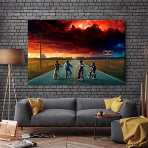 تابلو شاسی طرح سینما مدل Stranger Things کد A182