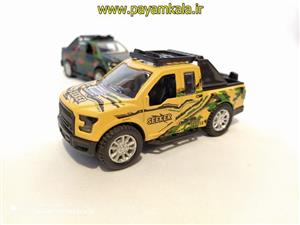 ماشین فلزی لکسوس ارتشی(FAST RACER) زرد