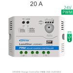 شارژ کنترلر 20A و 24V مدل PWM سری LS2024  برند EPEVER
