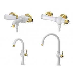 ست شیرآلات فیروزه مدل تینا کروم