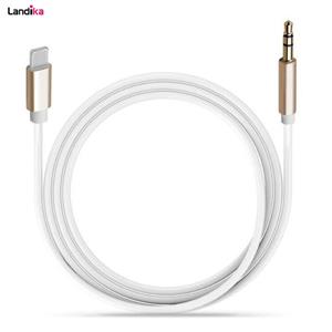کابل تبدیل لایتنینگ به جک 3.5 AUX Audio به طول 1 متر