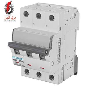 کلید مینیاتوری سه پل (6KA) 50A هیوندا