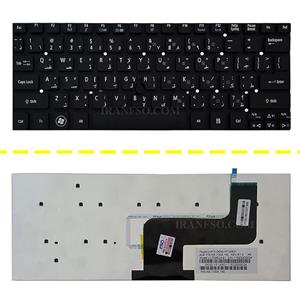 کیبورد لپ تاپ ایسر Iconia W۵۰۰ مشکی اینترکوچک باماوس بدون فریم