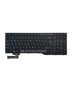 کیبرد لپ تاپ فوجیتسو Lifebook AH544 مشکی-با فریم
