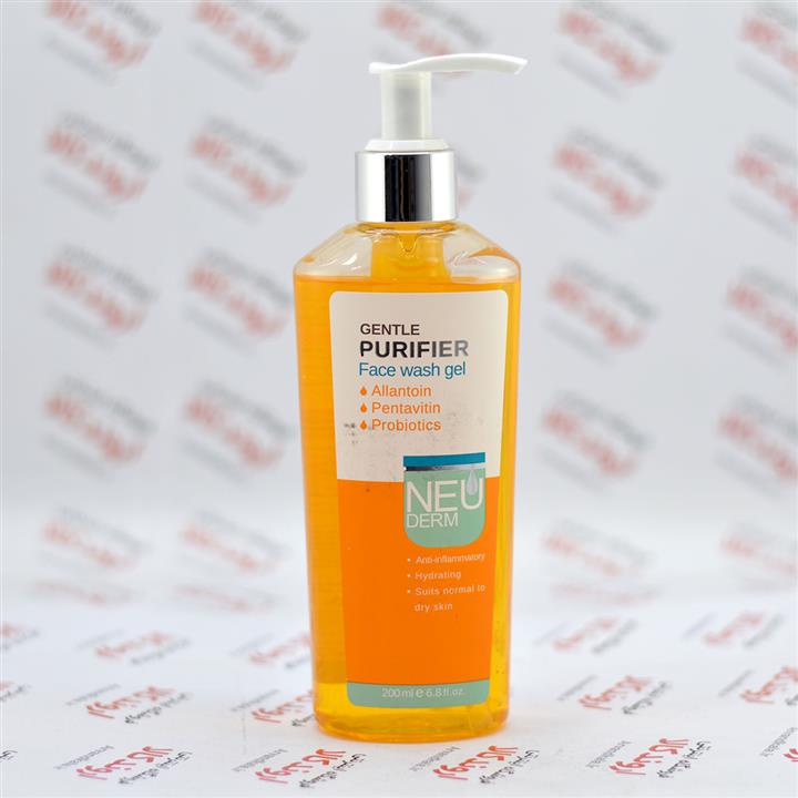 ژل شستشوی پوست خشک و نرمال جنتل پیوریفایر نئودرم 200 میل ||