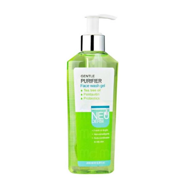 ژل شستشوی پوست خشک و نرمال جنتل پیوریفایر نئودرم 200 میل ||