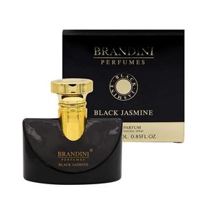عطر جیبی زنانه برندینی Brandini مدل Black Jasmine حجم ۲۵ میلی‌لیتر Brandini Black Jasmine Eau De Parfum For Woman 25ml
