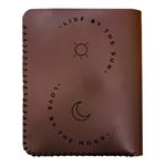 کیف پول مردانه طرح Live By The Sun کد 8023