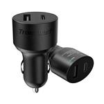 Tronsmart Dual USB Car Charger QC3.0 36W - Black