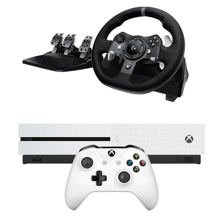 مجموعه کنسول بازی مایکروسافت مدل  Xbox One S ظرفیت 1 ترابایت