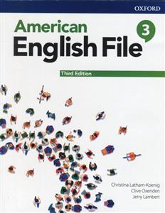 کتاب American English File 3 3rd american english file 