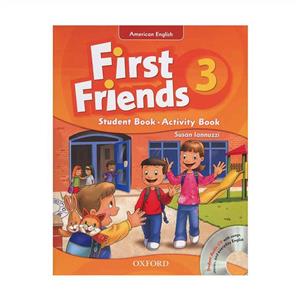 American First Friends 3  کتاب فرست فرندز 3 اثر سوسان لاننوززی