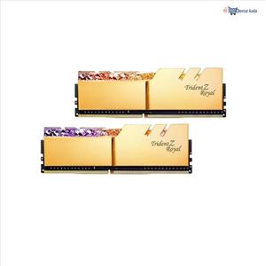 رم جی اسکیل Trident Z Royal 32GB 16GBx2 4000MHz CL19 RAM GSkill 2×16GB DDR4 