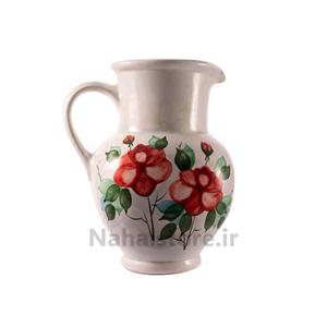 پارچ بزرگ چینی (یک عددی)-گل سرخی