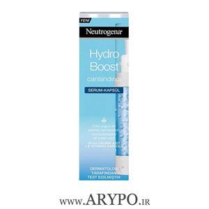 سرم ابرسان نوتروژینا مدل Hydro Boost Revitalizing Serum Capsule 30 میلی لیتر Neutrogena 