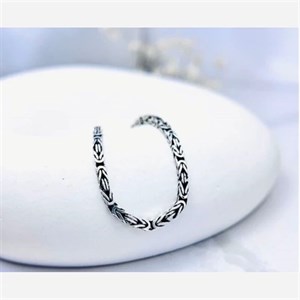 دستبند نقره مردانه 